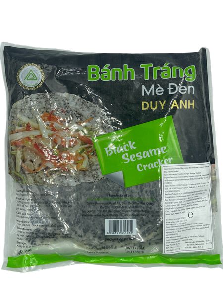Снек рисовый з чорним кунжутом Duy Anh Foods 0,4 кг
