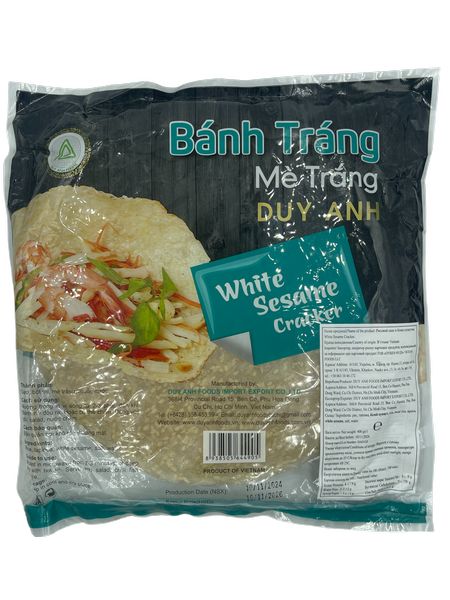 Снек рисовый з білим кунжутом Duy Anh Foods 0,4 кг