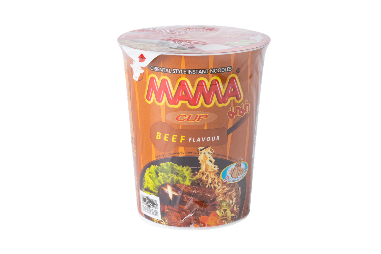 Локшина швидкого приготування з яловичиною у стаканчику MAMA 70 г