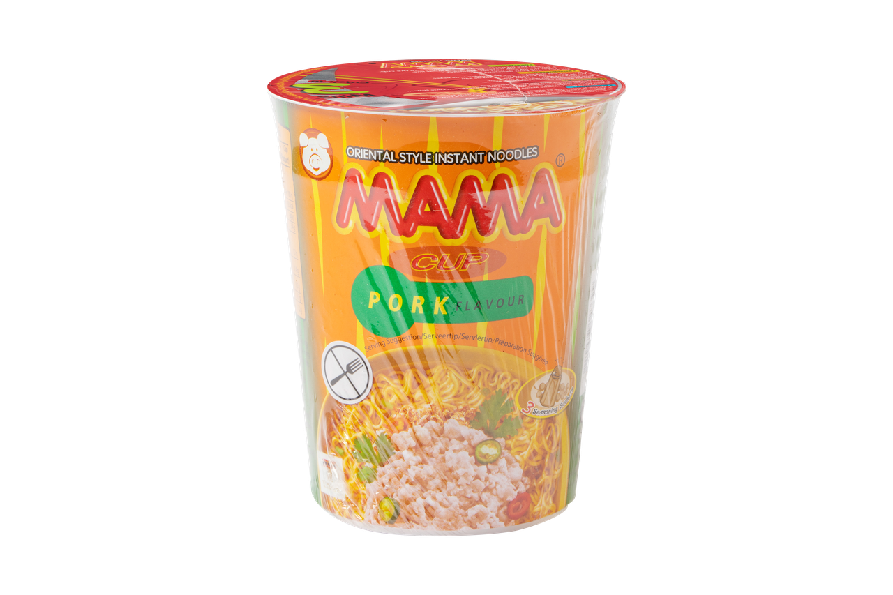 Локшина швидкого приготування зі свининою у стаканчику MAMA 70 г