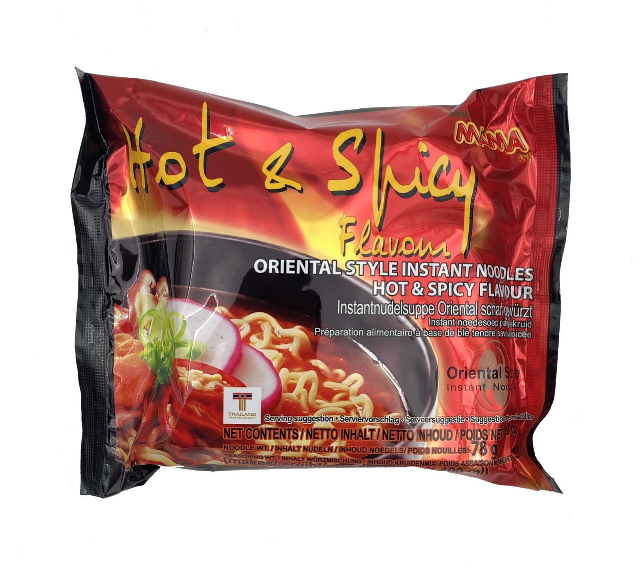 Локшина швидкого приготування Hot & Spicy Jumbo MAMA 90 г