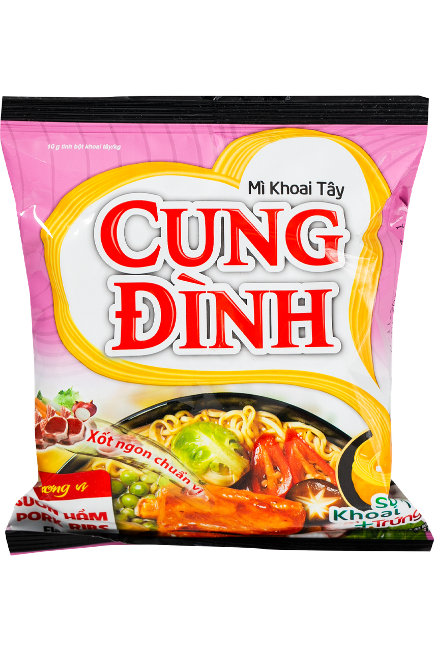 Локшина швидкого приготування Pork Ribs With Five Fruits CUNG DINH 80 г