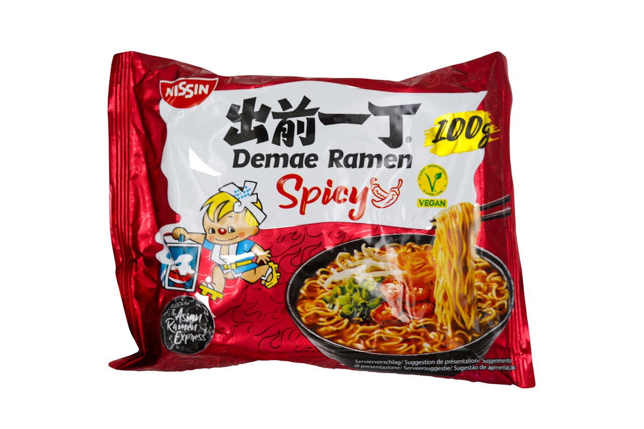Локшина швидкого приготування Demae Spicy NISSIN 100 г