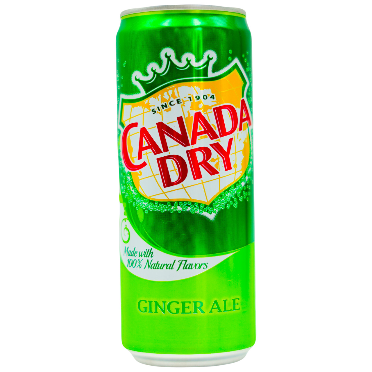 Імбирний ель без алкоголю Ginger Ale Canada Dry 330 мл