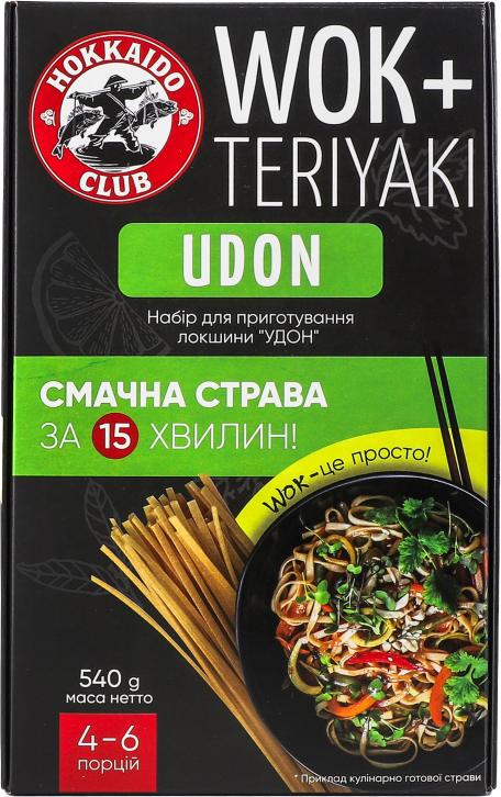 WOK Набір для приготування локшини «УДОН» 540 г