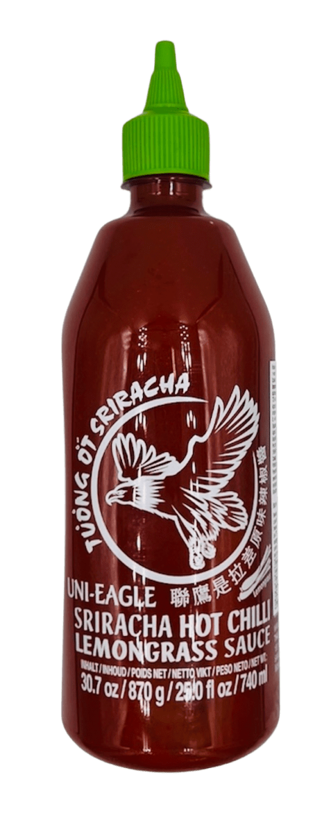 Соус шрірача UNI-EAGLE Hot Chilli Lemongrass 0,740 л/0,870 кг