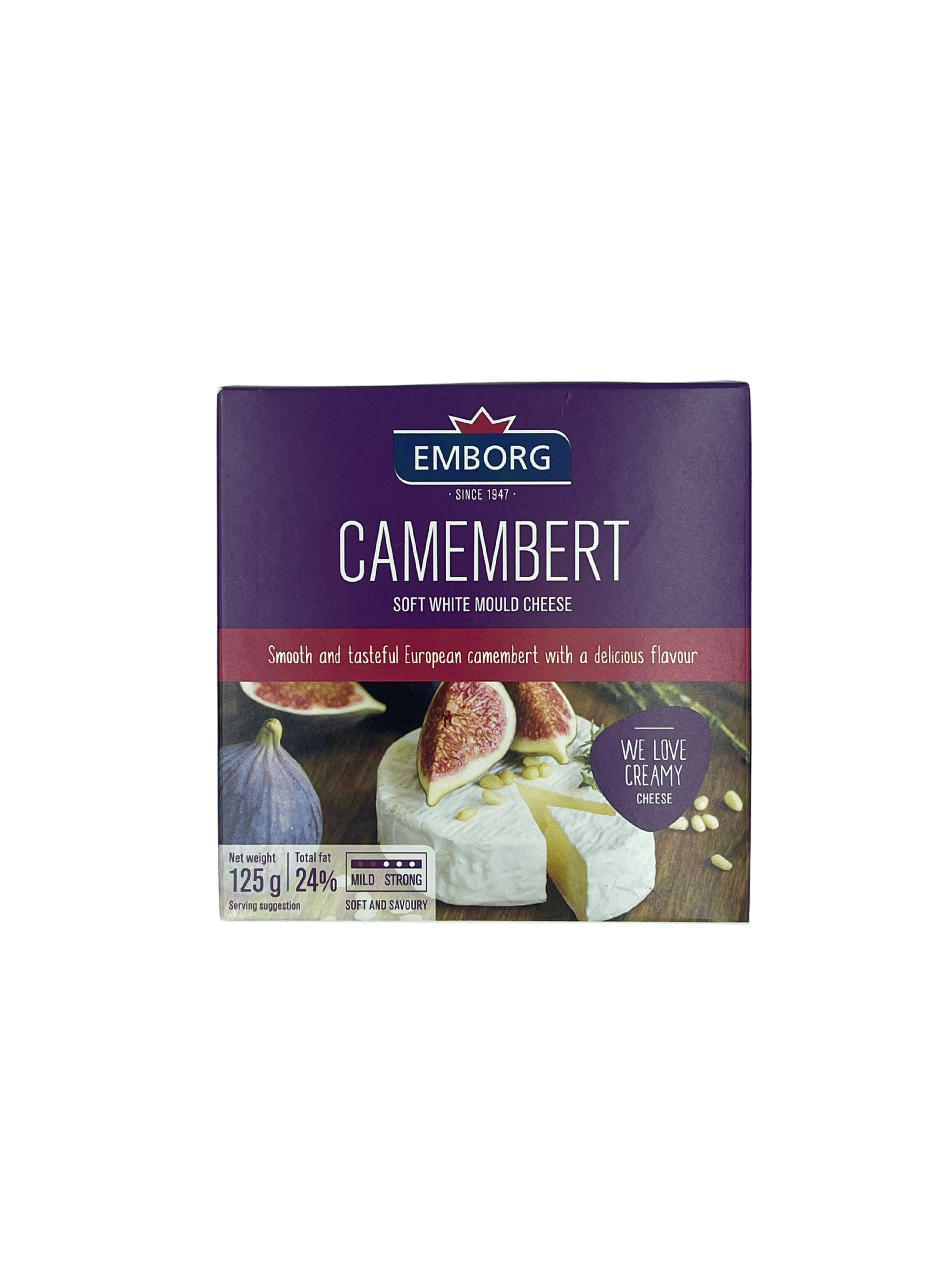Сир Камамбер 125 г, 50 % Emborg