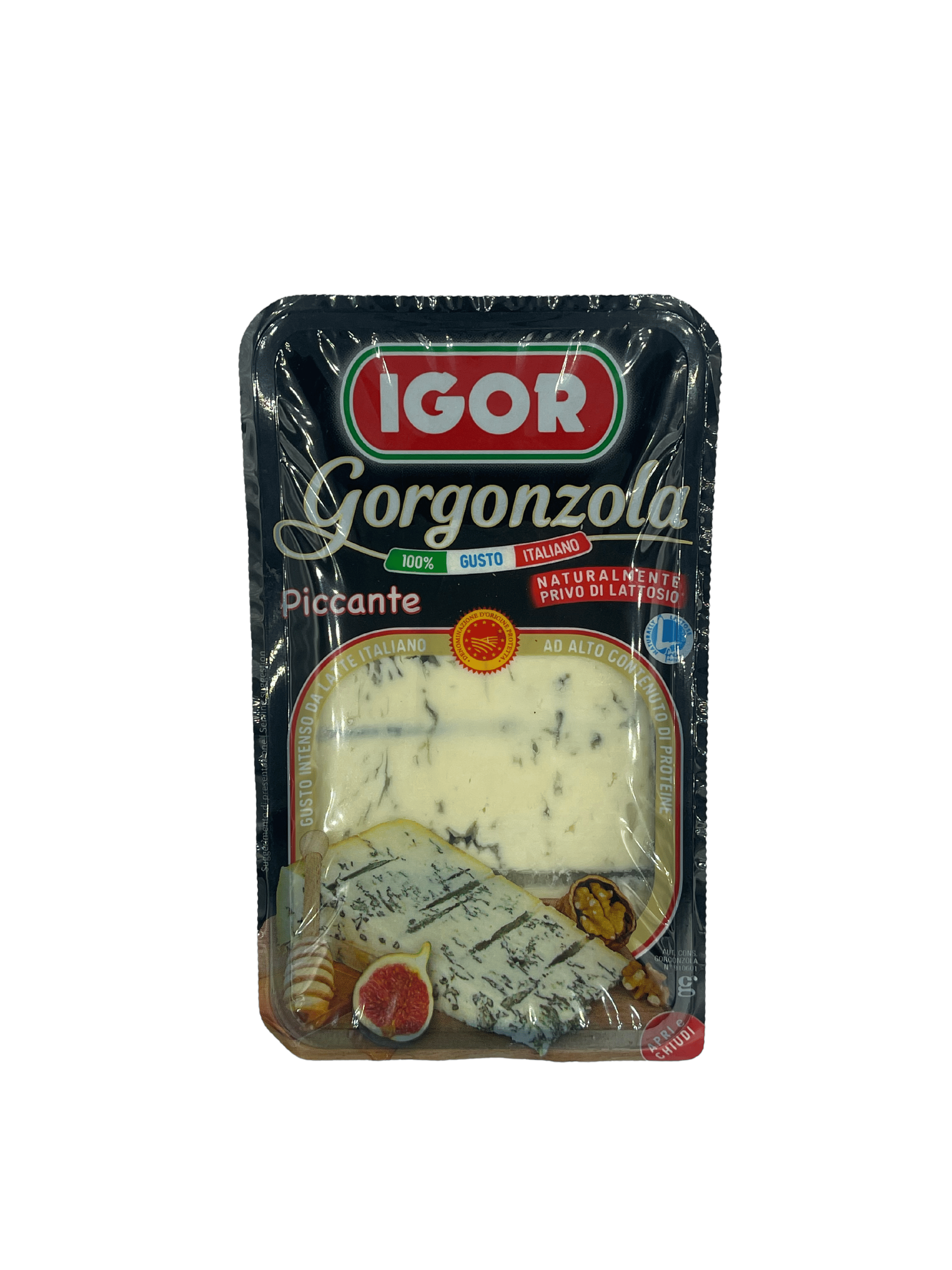 Сир Горгонзола пікантний Igor Nero 150 г 56%