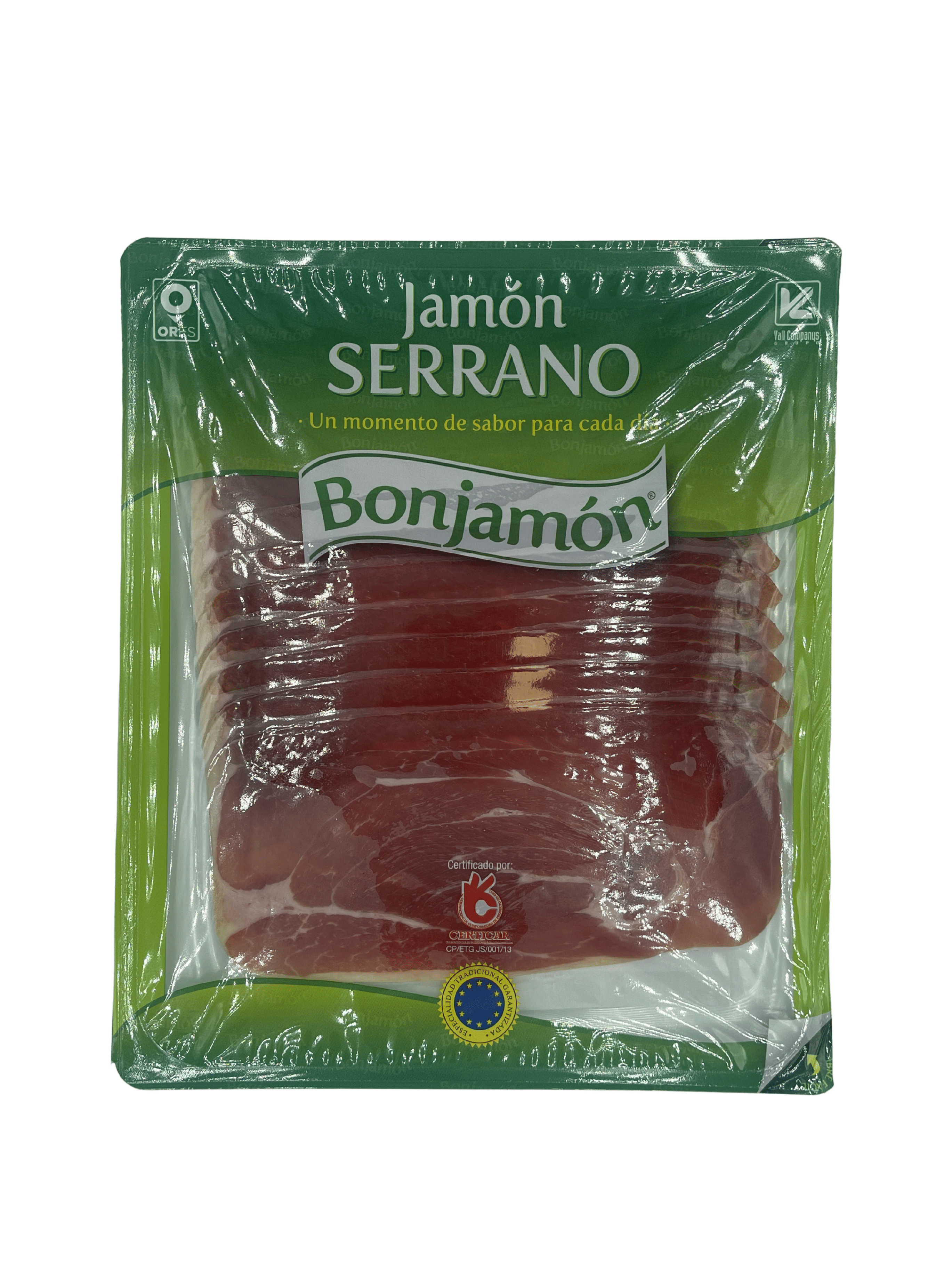 Хамон Серрано, нарізаний (BONJAMON). 200 г