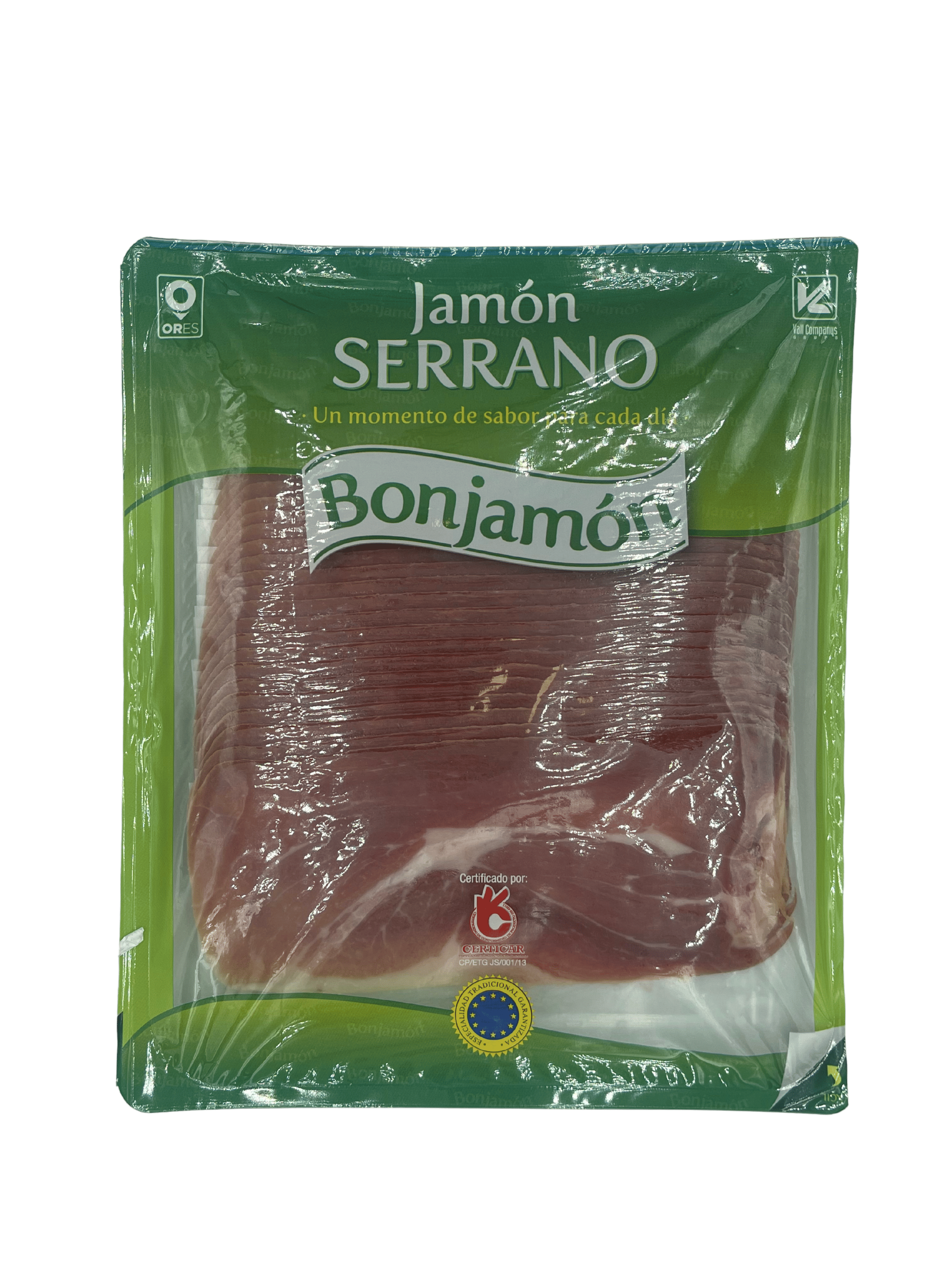 Хамон Серрано, нарізаний (BONJAMON). 500 г