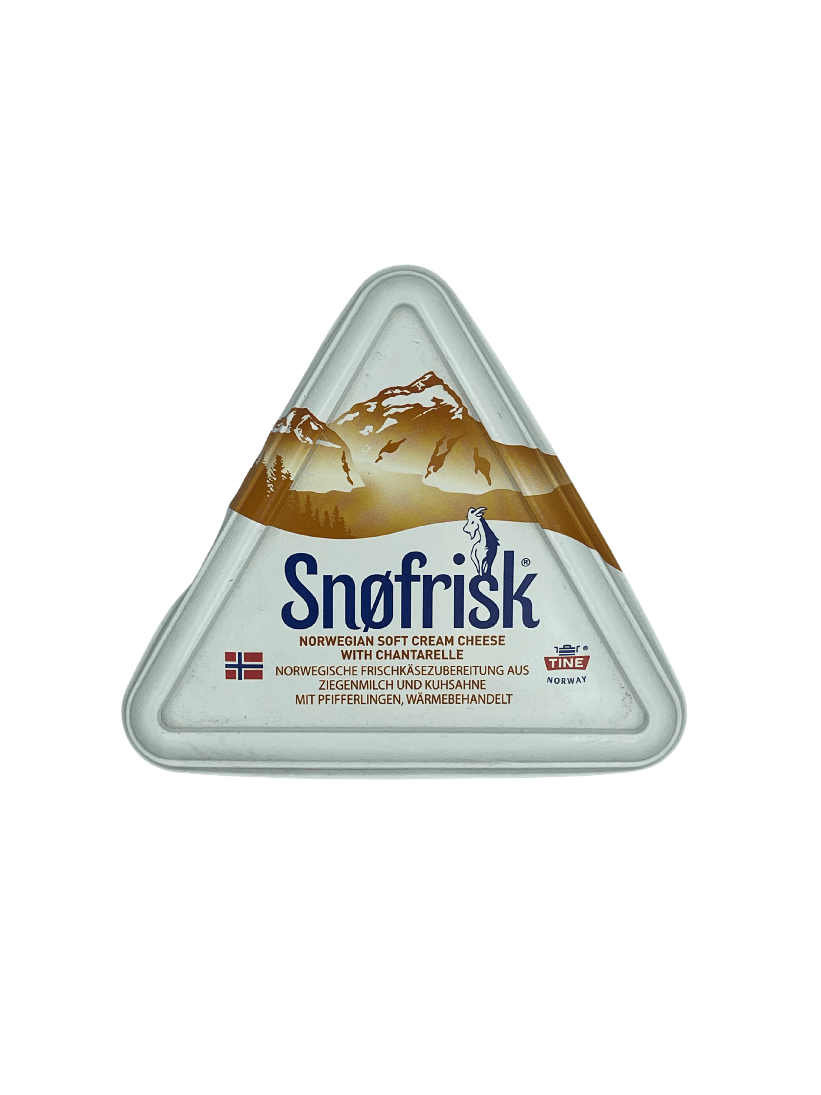 Крем-сир з лисичками (козяче та коров\'яче мололо) Snofrisk TINE125г