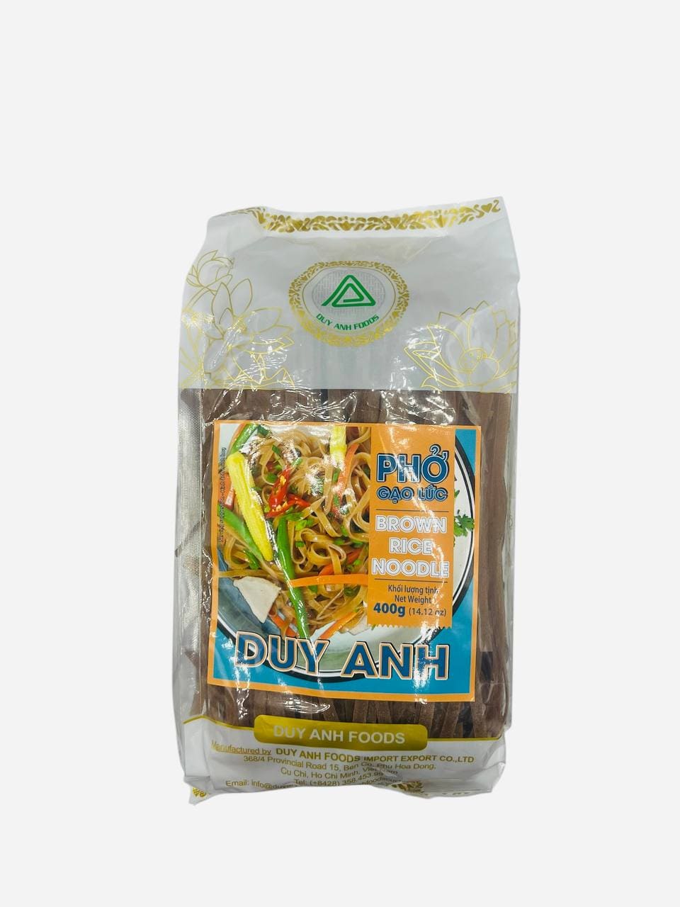 Локшина рисова коричнева Duy Anh Foods 0,4 кг
