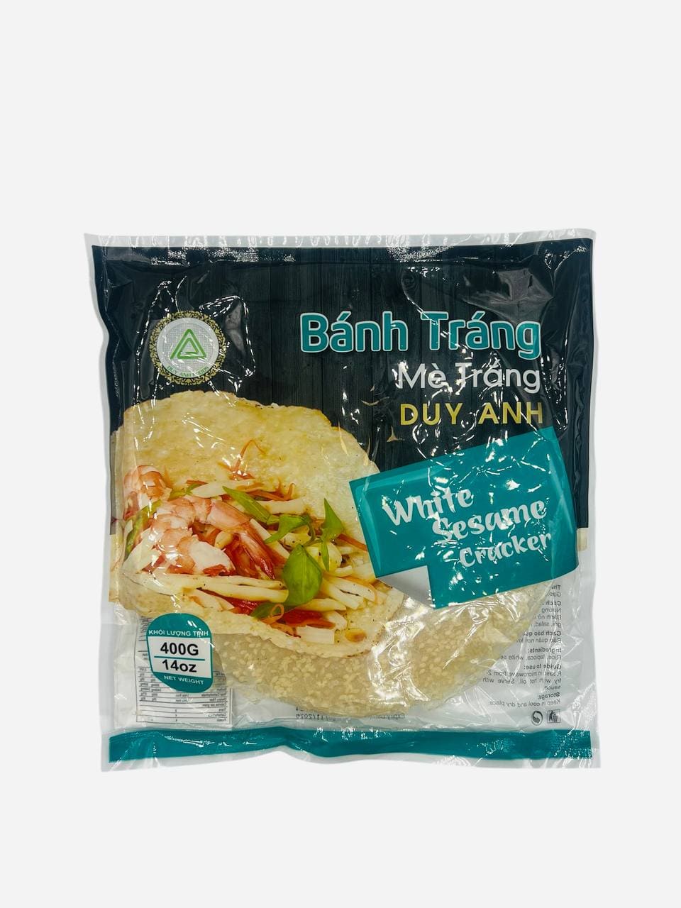 Снек рисовый з білим кунжутом Duy Anh Foods 0,4 кг
