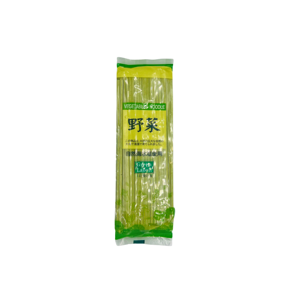 Локшина пшенична удон чай матча Green Label 0,3 кг